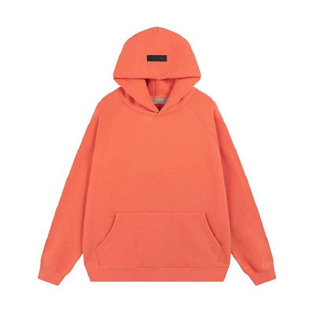 orange hoodie