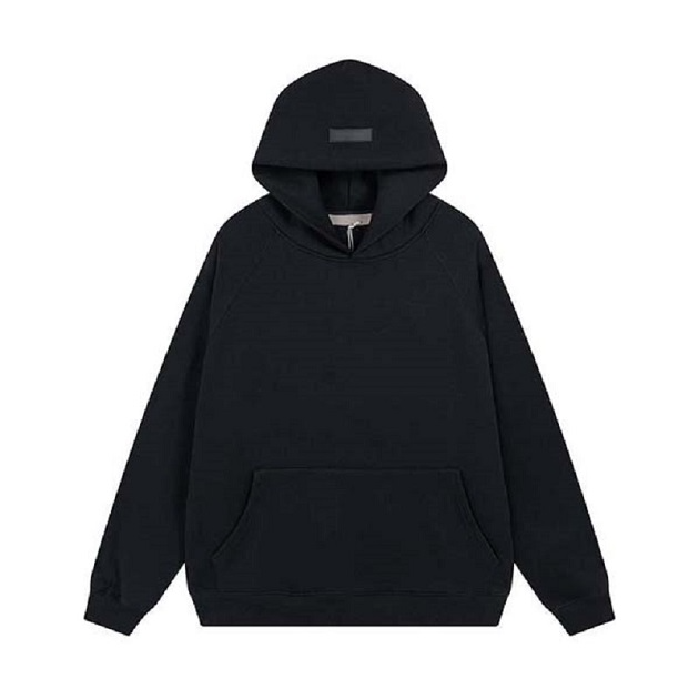 black hoodie