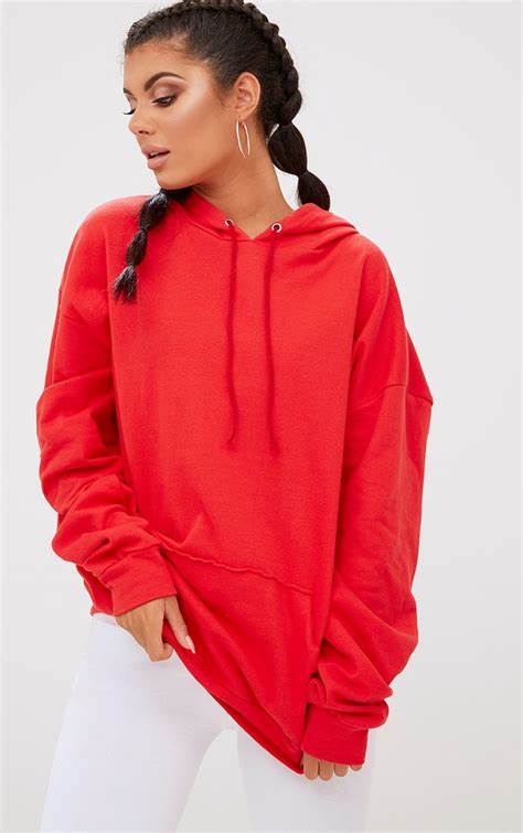 red hoodie