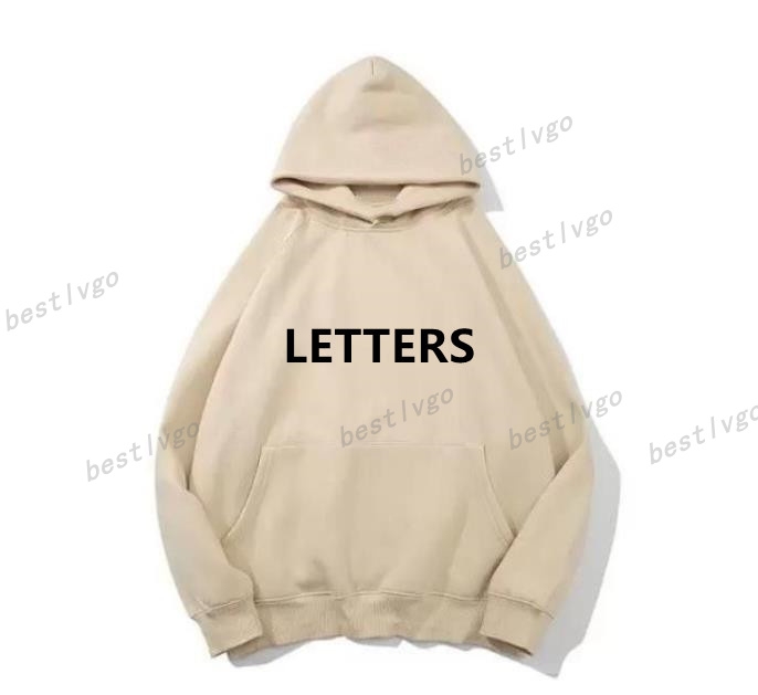 beige hoodie