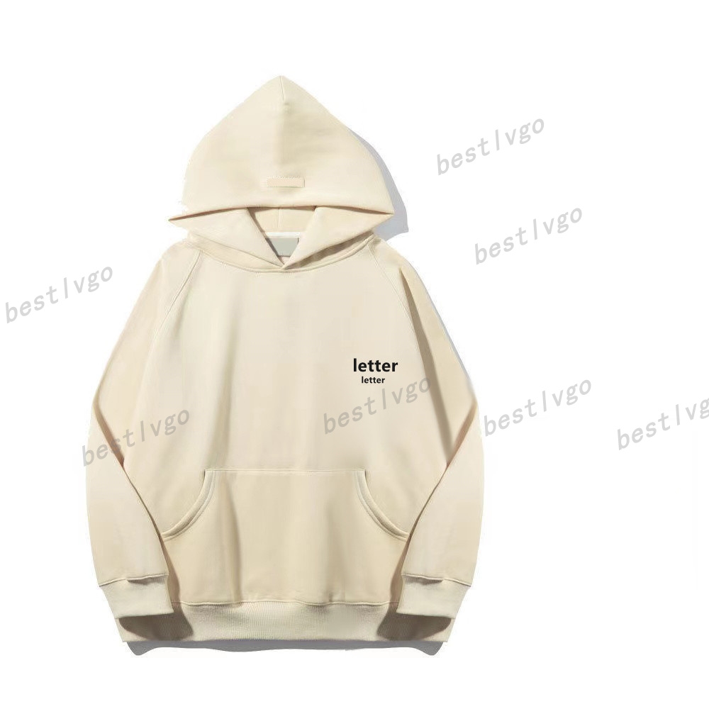 beige hoodie