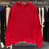 red hoodie