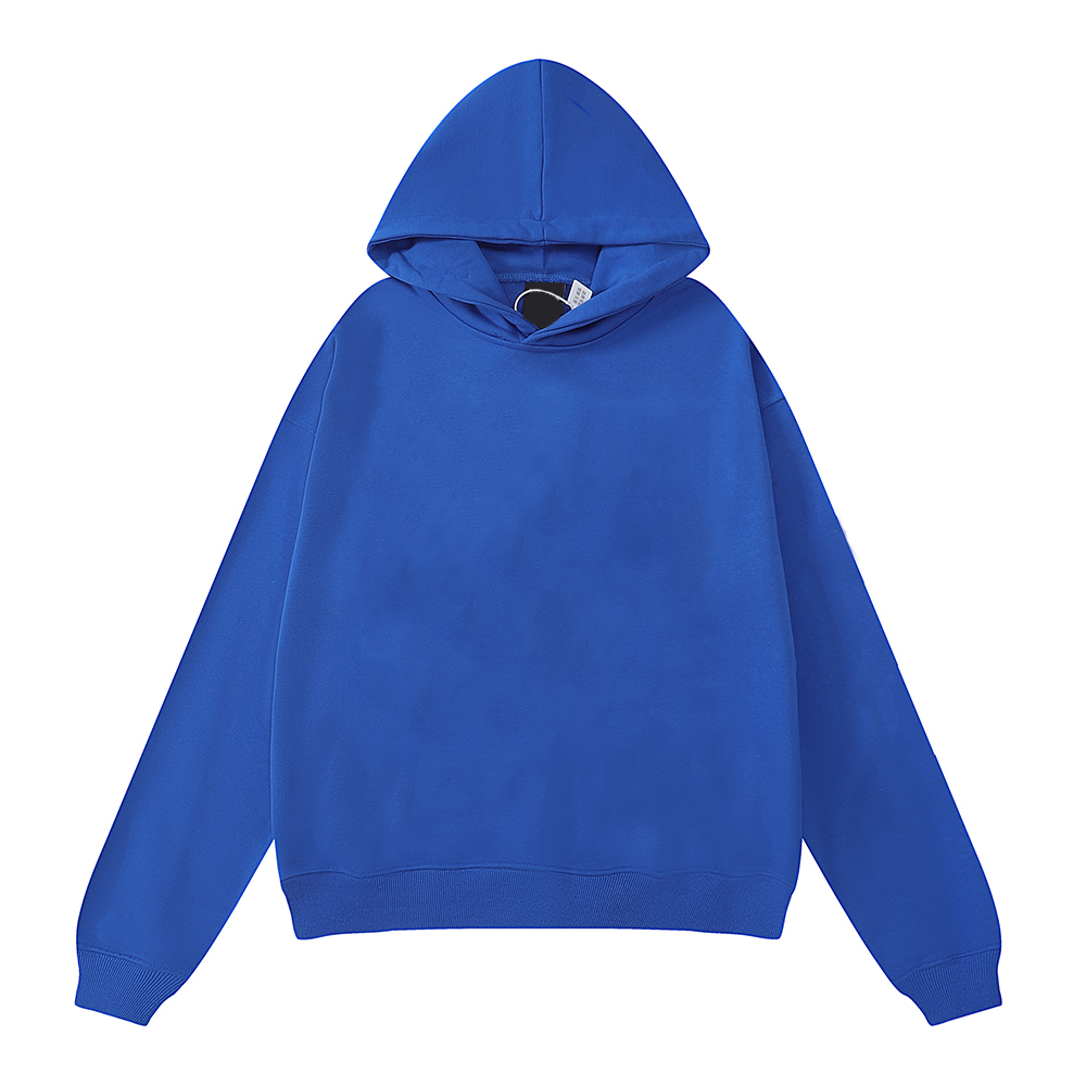 blue hoodie