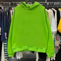 green hoodie