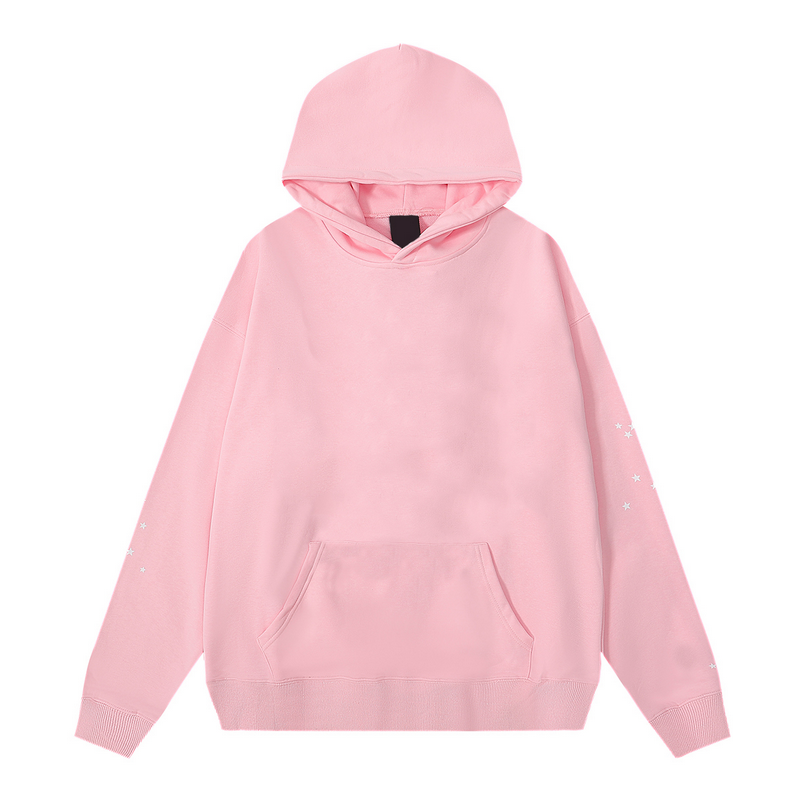 pink hoodie