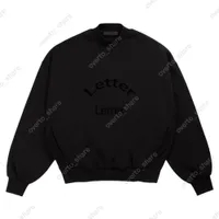 black sweatshirt