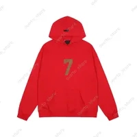 red hoodie