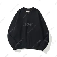 black sweatshirt