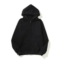 black hoodie zipper