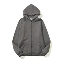 grey hoodie zipper