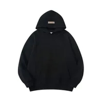 black hoodie