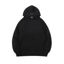 black hoodie