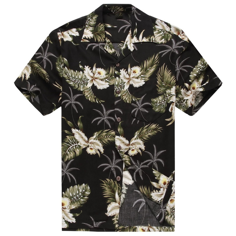 polyester hawaiian shirt