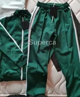 green tracksuit