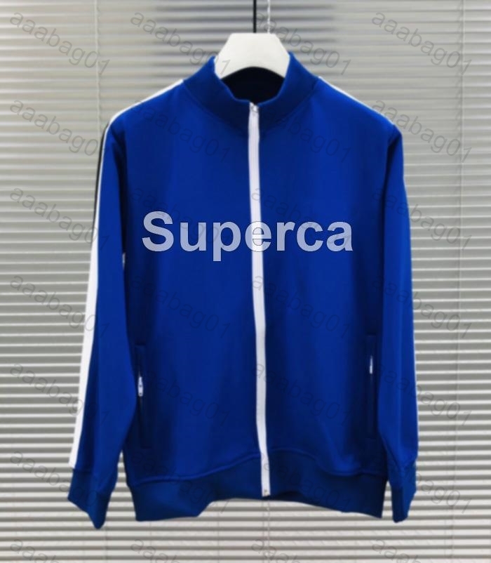 blue sweat jacket