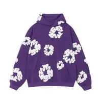 violet hoodie