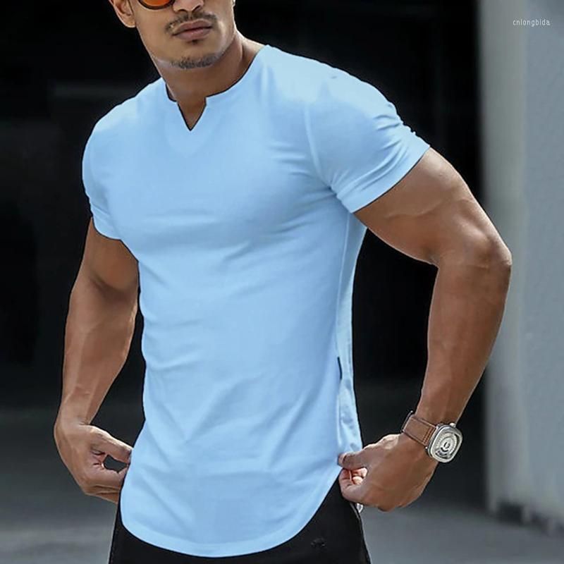 v neck t shirt polyester