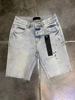 light blue short pants