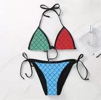 multicolor bikini