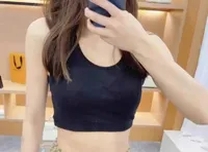 black tank top