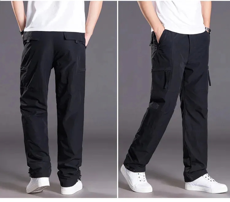 pile fleece pants