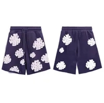 purple short pants