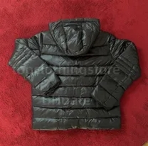 black puffer jacket