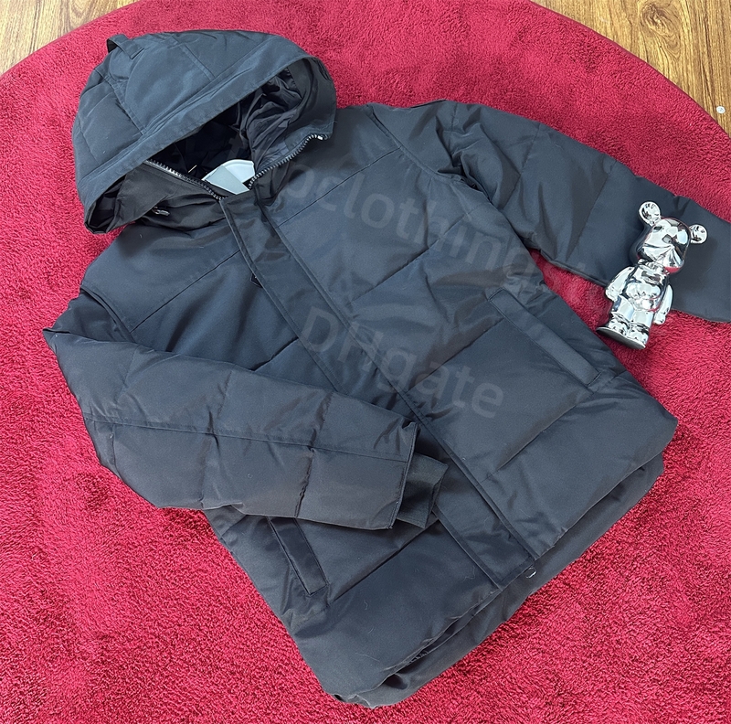 dark blue down jacket