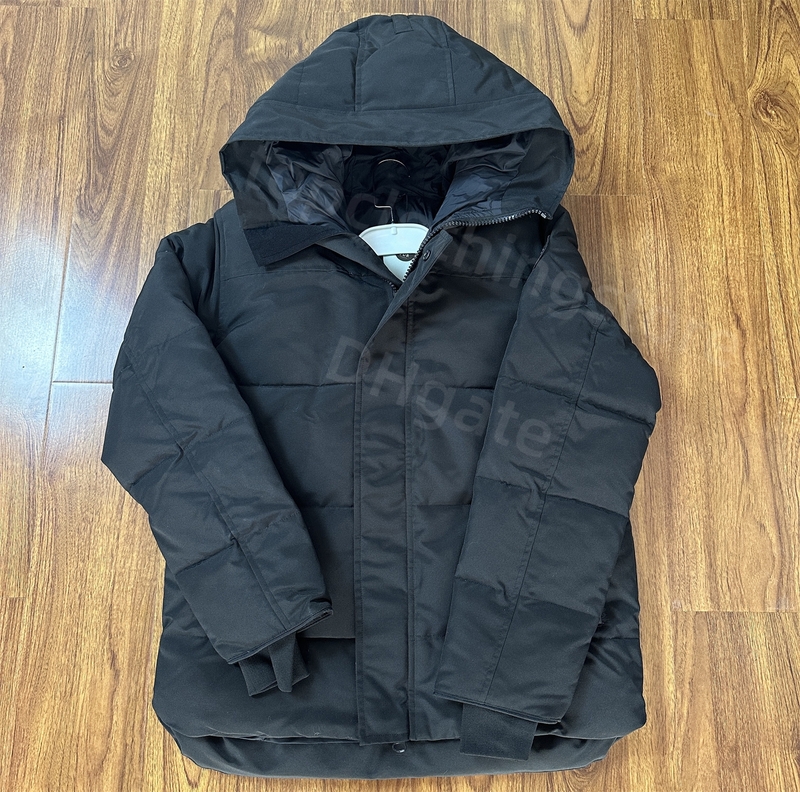 dark blue puffer jacket