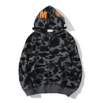 grey camouflage hoodie