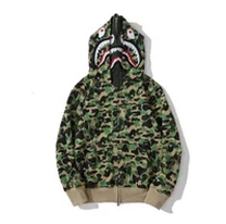 green camo hoodie