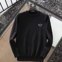 black sweatshirt