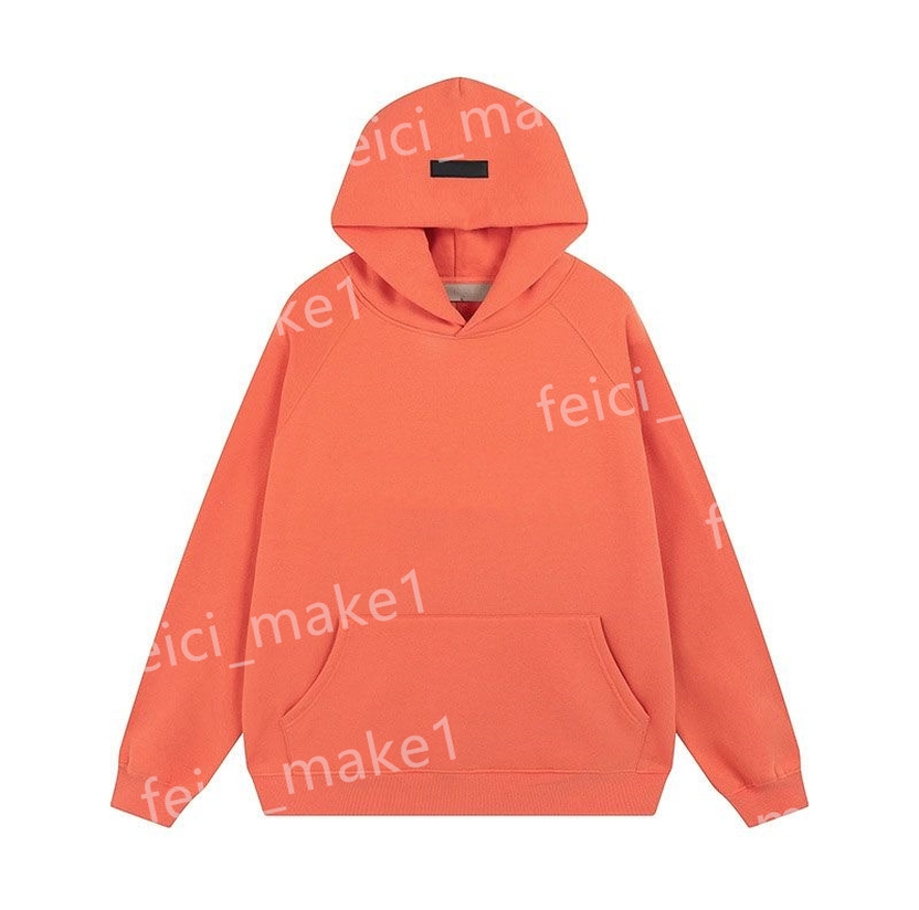 orange hoodie