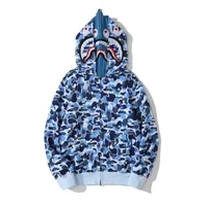 blue camo hoodie