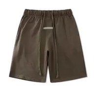 brown shorts