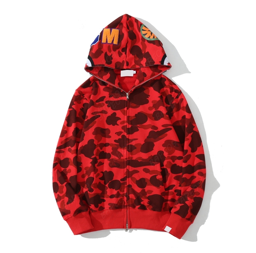 red hoodie