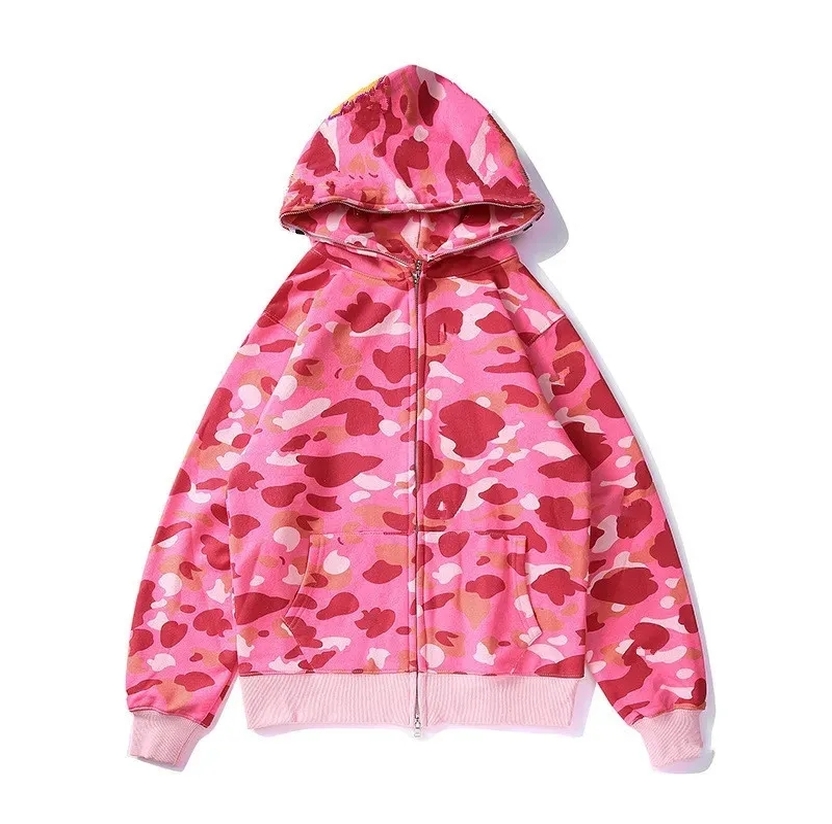 rose camo hoodie