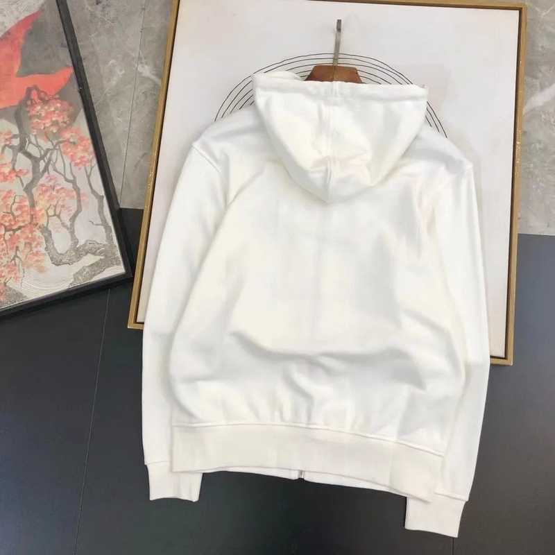 white jacket hoodie