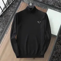 black turtleneck sweatshirt