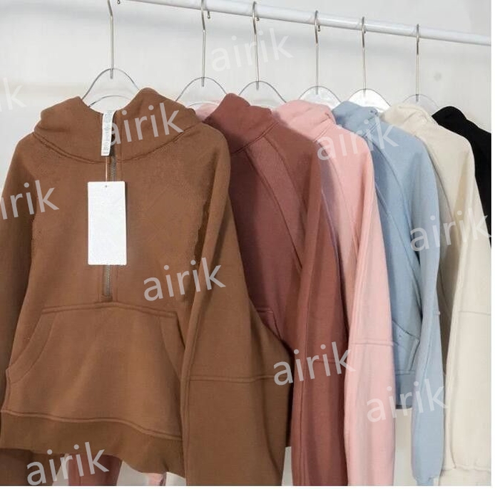 brown hoodie with zipper