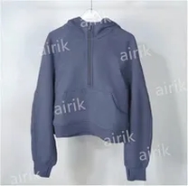 blue hoodie