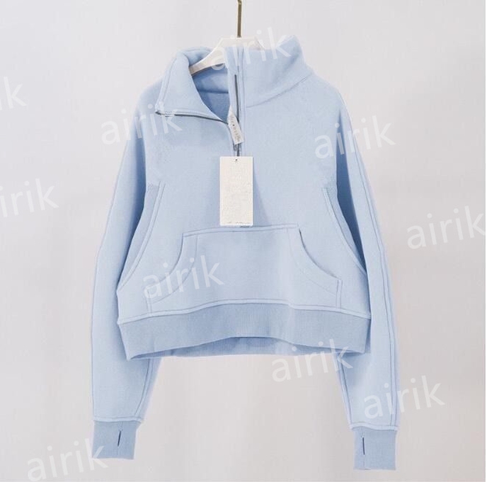 light blue hoodie