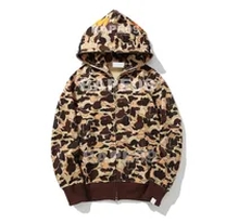 brown camo hoodie