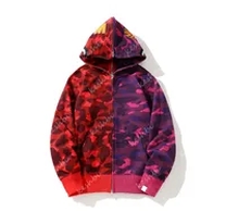 red purple camo hoodie