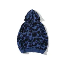 blue spotted hoodie