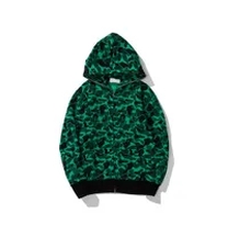 green hoodie