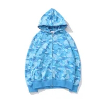 light blue hoodie