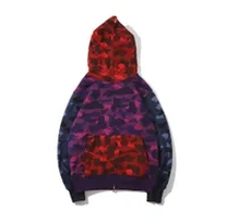 purple red hoodie