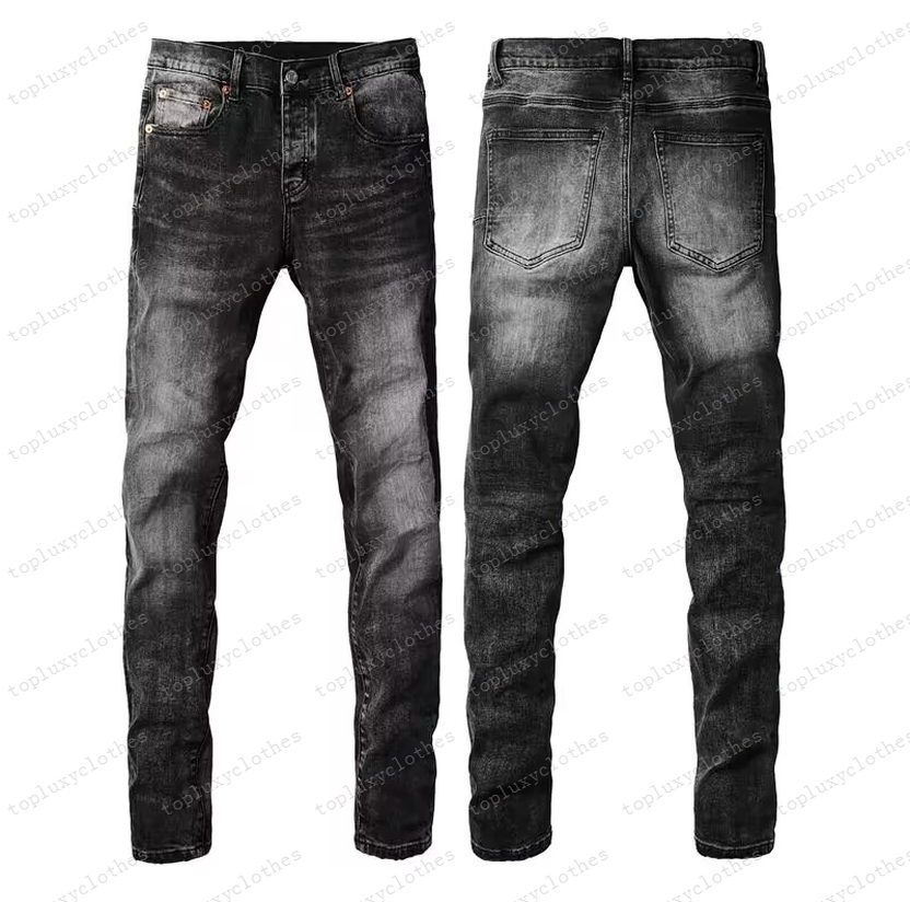 black distressed jeans