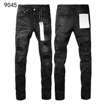 black denim jeans